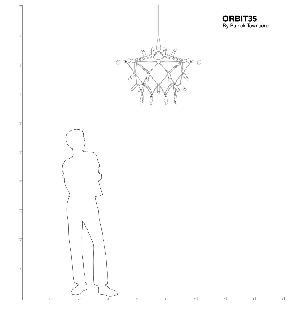 Spec Sheet for ORBIT35 Chandelier Patrick Townsend