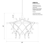 Spec Sheet for ORBIT35 Chandelier Patrick Townsend