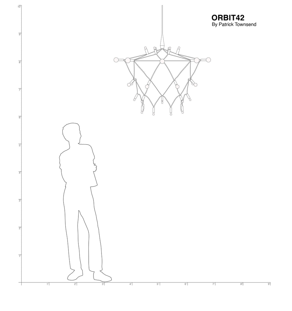 Spec Sheet for ORBIT42 Chandelier Patrick Townsend
