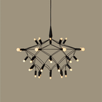 Patrick Townsend Design Orbit35 Shorty Black Chandelier