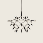 Patrick Townsend Design Orbit35 Shorty Black Chandelier