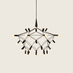 Patrick Townsend Design Orbit35 Shorty Black Chandelier