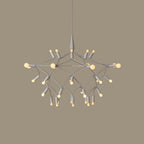 Patrick Townsend Design Orbit35 Shorty White Chandelier
