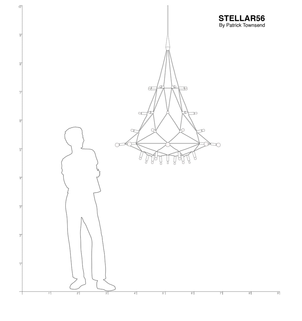 Spec Sheet for STELLAR56 Chandelier Patrick Townsend