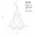 Spec Sheet for STELLAR56 Chandelier Patrick Townsend