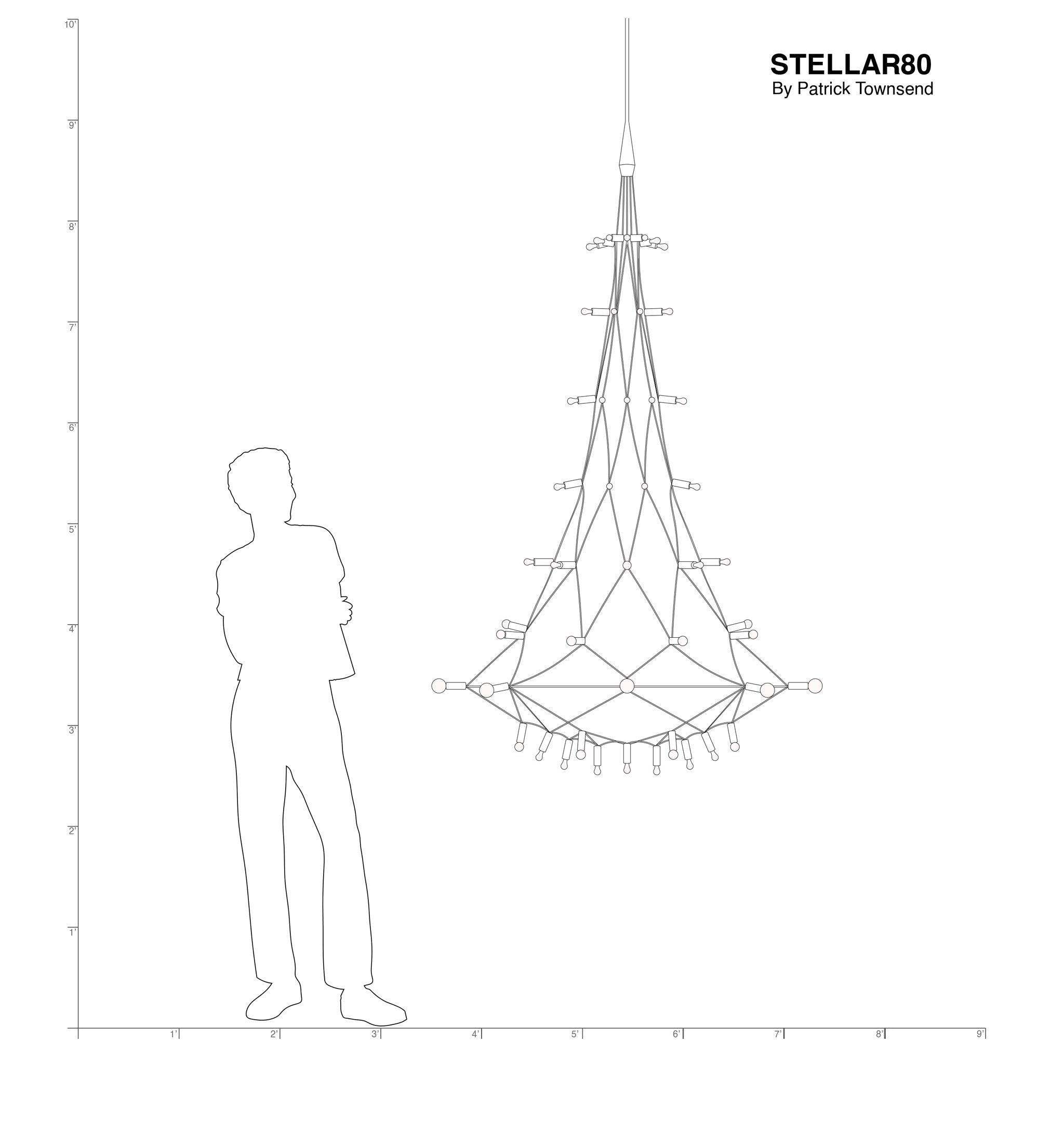 Spec Sheet for STELLAR80 Chandelier Patrick Townsend